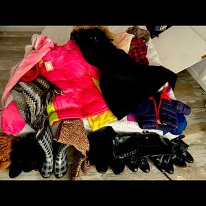 I have jackets some are brand new and some are worn only twice in very good cond